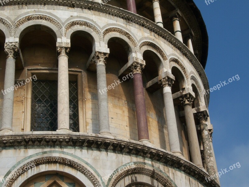 Italy Pisa Leaning Tower Leaning Tower Of Pisa Landmark