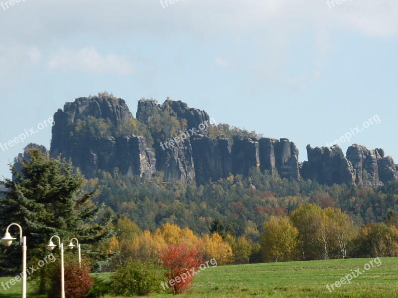 Saxon Switzerland Beauty Schrammsteine Free Photos