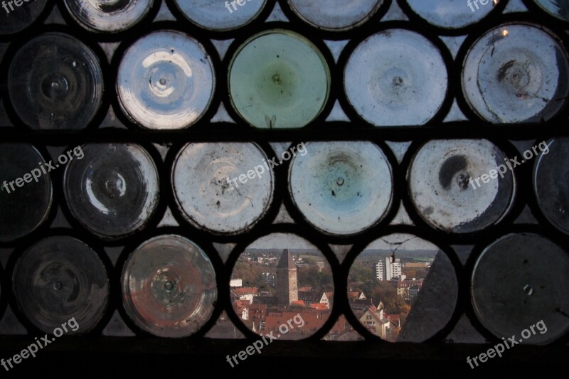 Bullseye Leaded Glass Navel Slices Slug Glass Round Glass