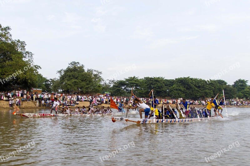 Boat Rowing Boat Fishing Boat Sailing Water