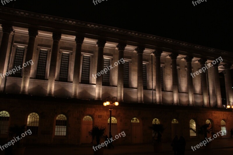 Town Hall Birmingham City Urban Architecture