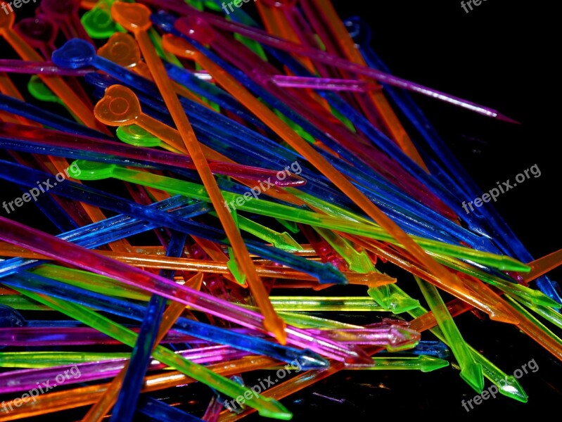 Party Sticks Eat Spit Free Photos