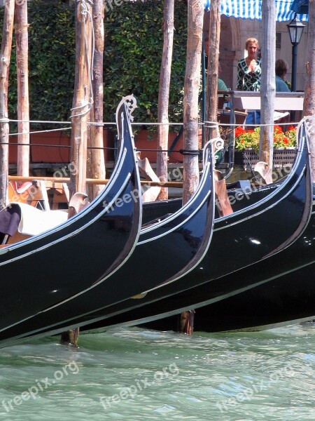 Venice Italy Gondola Free Photos