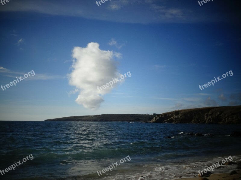 Sea Atlantic Brittany Water Wave