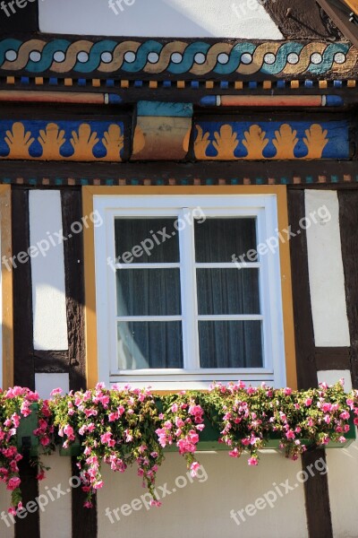 Truss Fachwerkhaus House Building Window