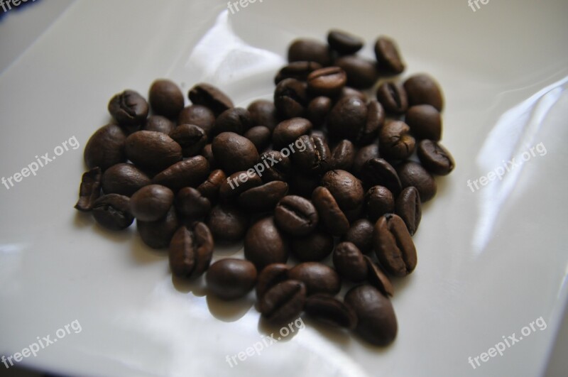 Coffee Heart Coffee Beans Anna Lina Artline Free Photos