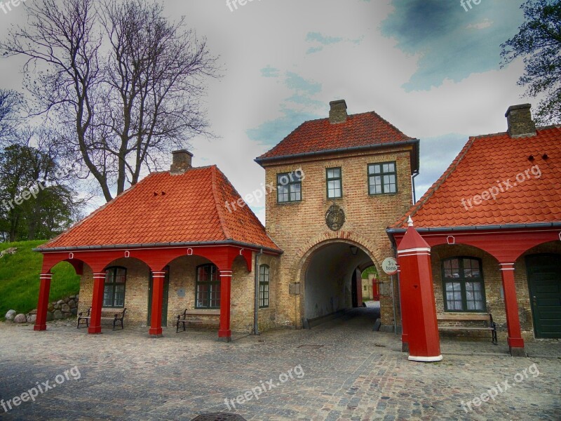 Copenhagen Denmark Gate Park Landmark