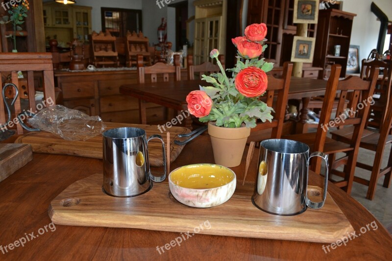 Breakfast Table Jaras Bowls Free Photos