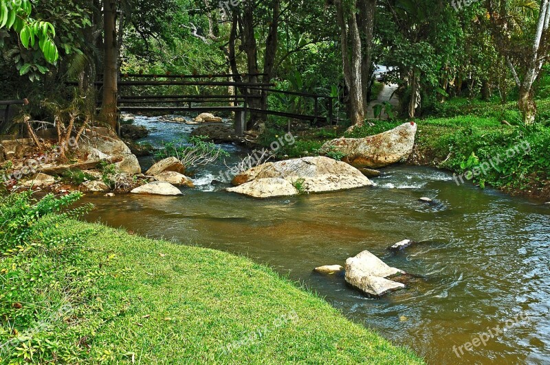 River Landscape Samoeng Thailand Free Photos