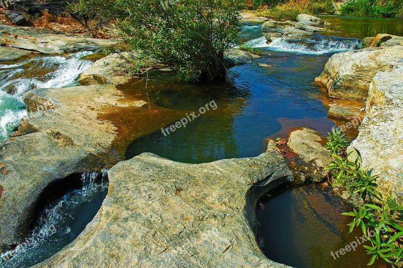 River Landscape Doi Inthanon Thailand Free Photos