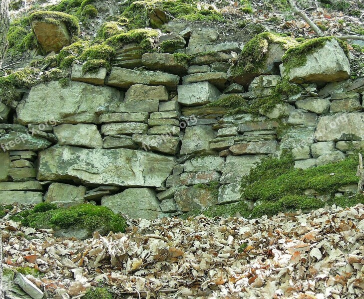 Nature Stones Natural Stones Stone Wall Old