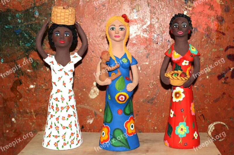 Dolls Ceramics Crafts Free Photos