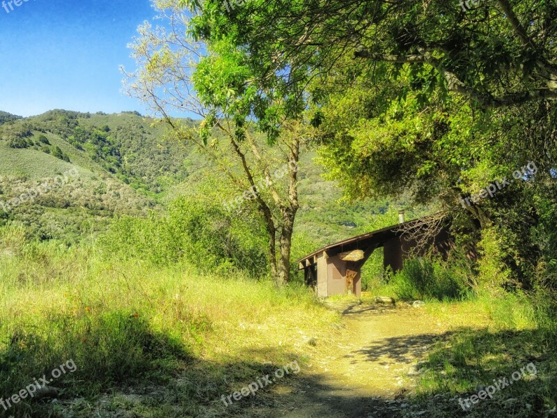 California Landscape Scenic Mountains Summer