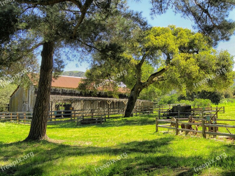 California Barn Farm Rural Rustic