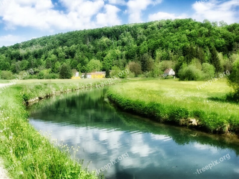 Germany Landscape Scenic Summer Spring