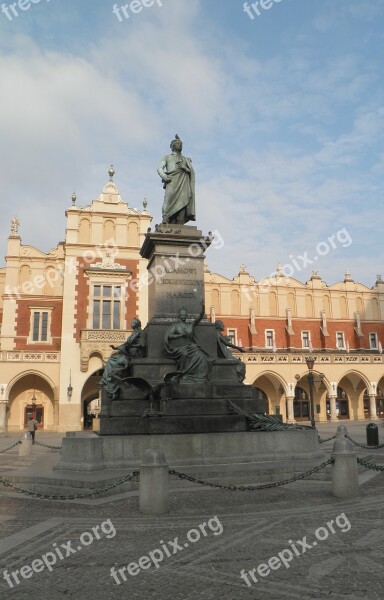 Kraków Image Cloth Hall Square Free Photos