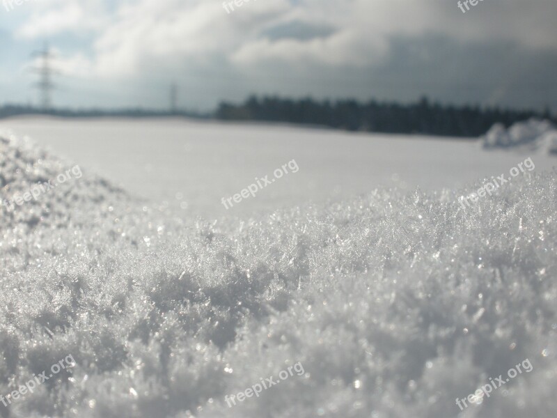 Snow Winter White Cold Wintry