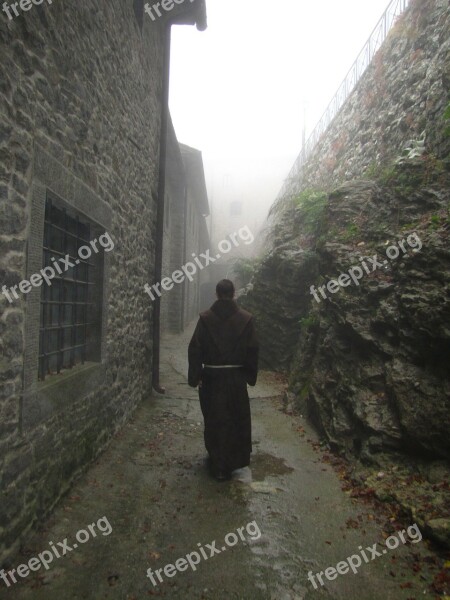 Franciscan Monk Verna Monastery Free Photos