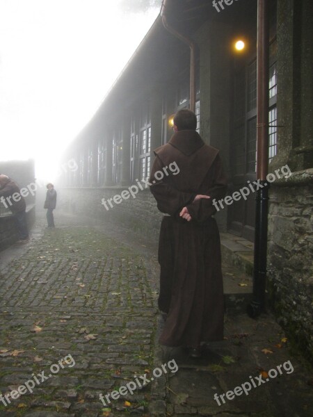 Franciscan Monk Verna Monastery Free Photos