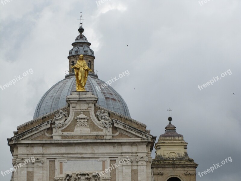 Santa Maria Degli Angeli Basilica Church Free Photos