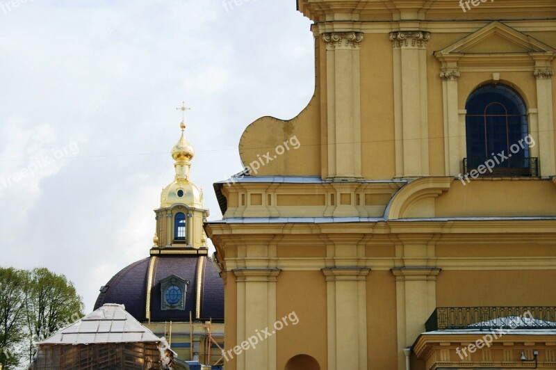 Cathedral Russian Church Orthodox Building