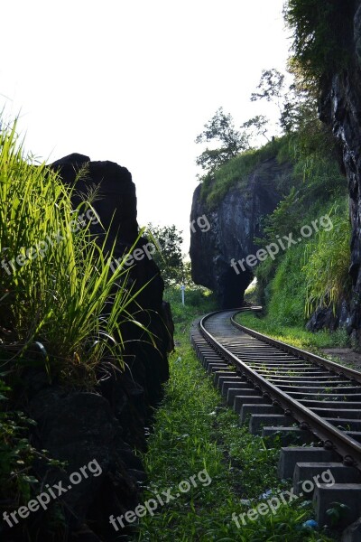 Rail Road Rail Rails Train Transport