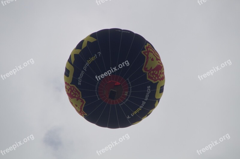 Hot Air Balloon From The Bottom Captive Balloon Air Sports Balloon