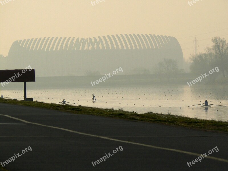 Morning Training Sunrise Outside Men