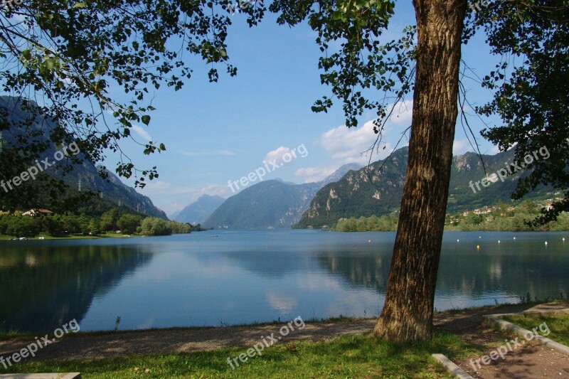 Lake Idro Italy Water Romantic Lake