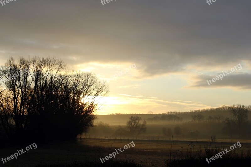 Sunrise Nature Morning Sun Light