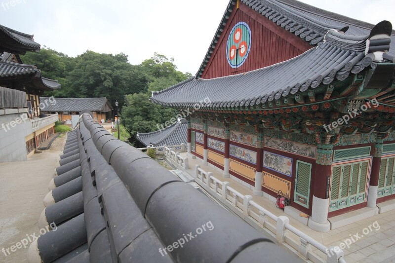 Year Greetings Temple Temple Architecture Free Photos