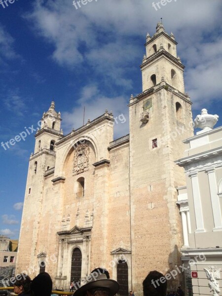 Sky Merida Cathedral Free Photos