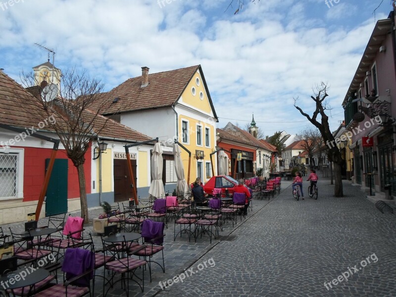 Building House Street Szentendre Free Photos