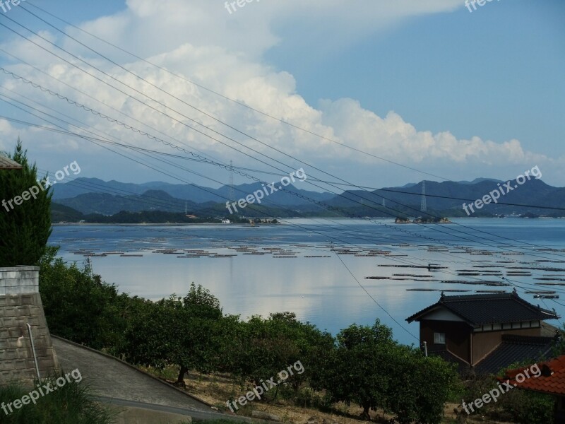 Sea Suo Oshima Seto Inland Sea Free Photos