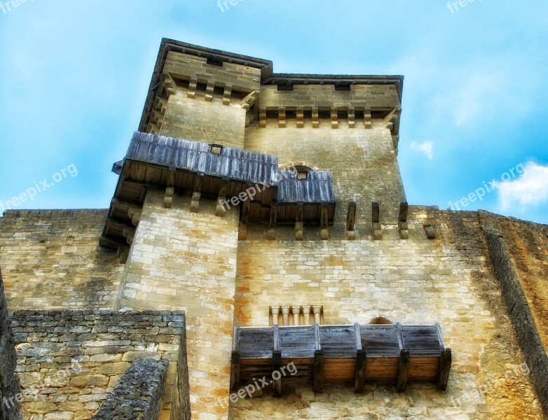 Chateau De Castelna Castle Building France Architecture