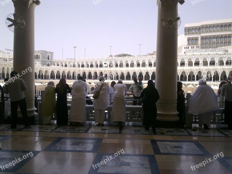 Mosque Islamic Saudi Arabia Makkah Muslim