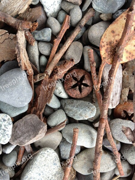 Background Stones Rocks Pebbles Wood