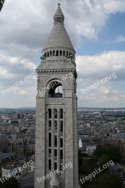 Tower City French Paris Sky