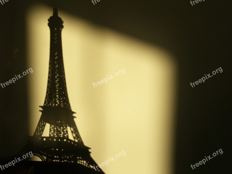 Eiffel Tower Eiffel Tower Paris Shadow Of The Eiffel