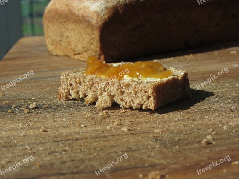 Bread Jam Close Up Jam Sandwich Free Photos