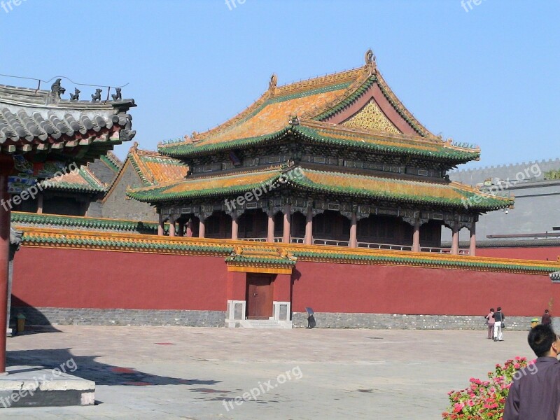 Shenyang Liaoning China Temple Palace