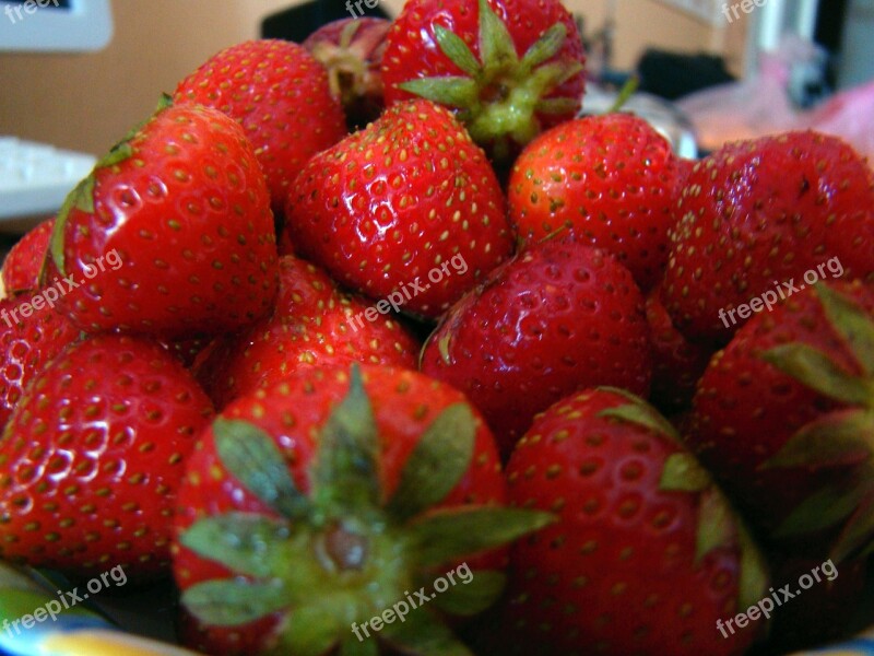 Strawberry Berry Red Appetizing Tasty