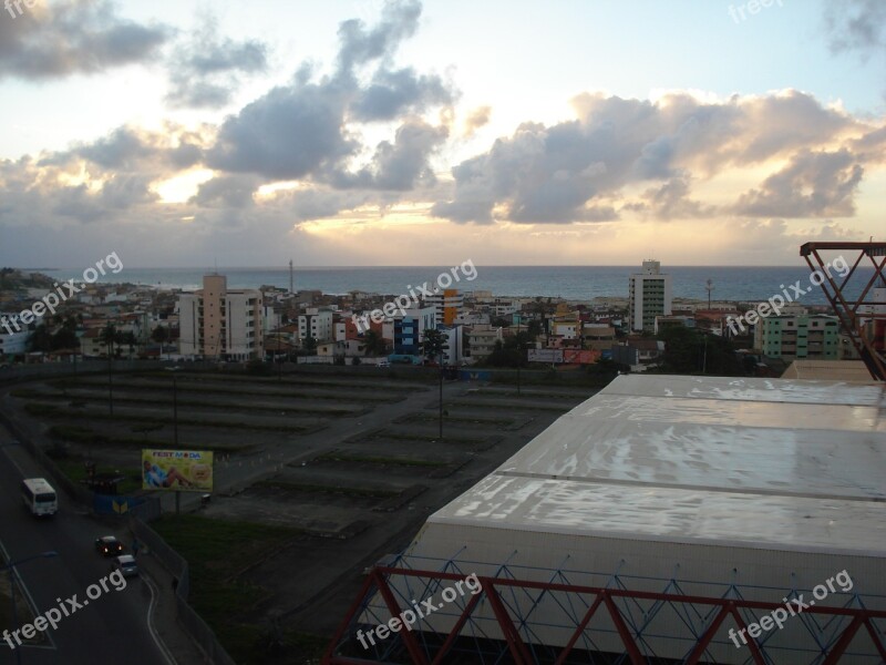 Salvador Bahia Sky Sunrise Free Photos