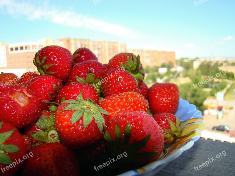 Strawberry Berry Red Appetizing Tasty