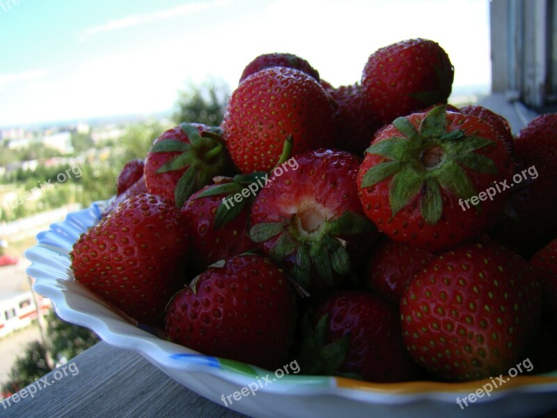 Strawberry Berry Red Appetizing Tasty