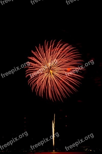 Fireworks 4th Of July Celebration Pyrotechnics Freedom