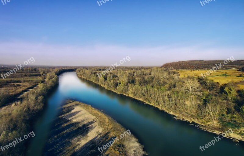 Nature River Morava Landscape Outdoors