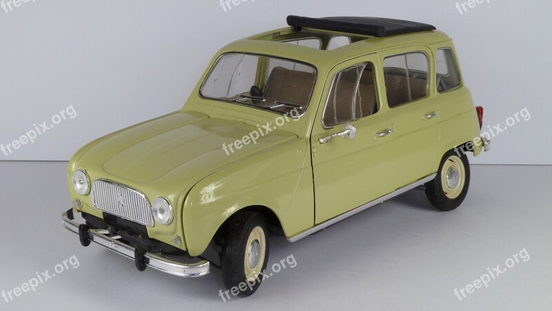 Renault 4l 1964 1x18 Model Car