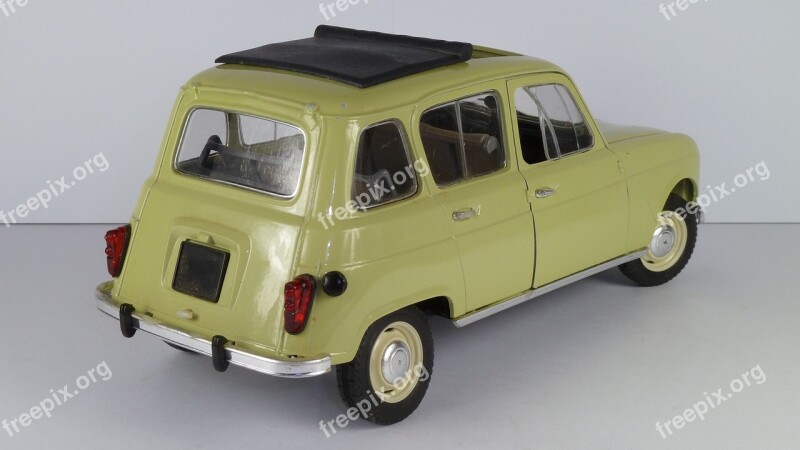 Renault 4l 1964 1x18 Model Car