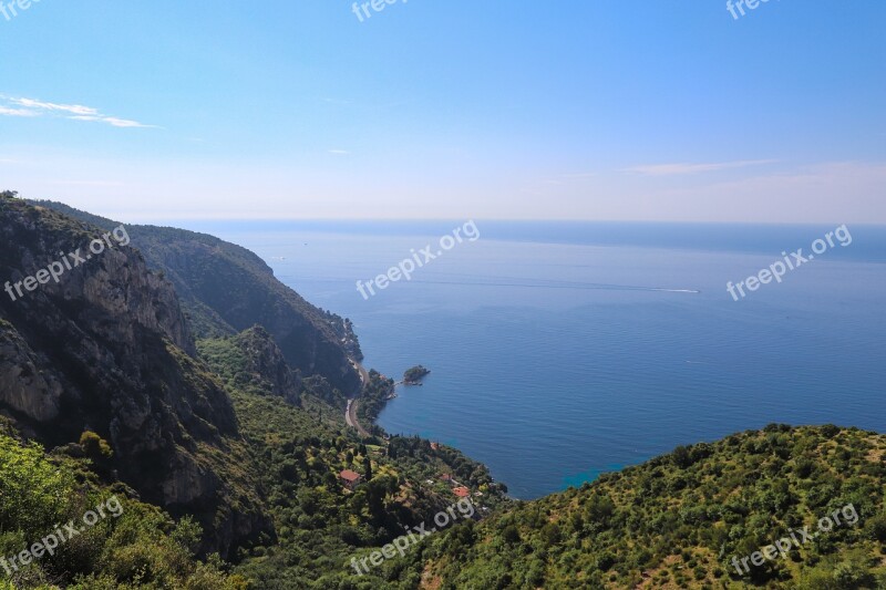 The French Riviera France The South Of France Monaco Lake